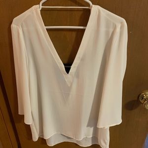 NWT - Deep v express shirt